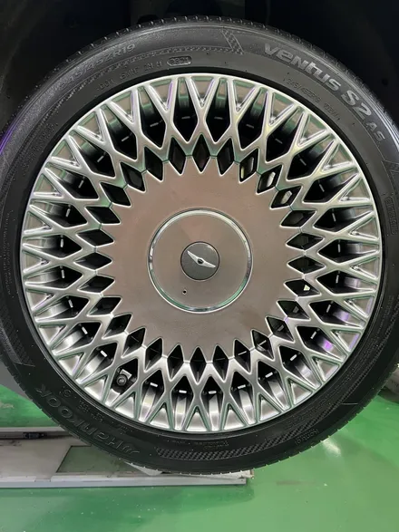 대구 휠복원 대구 휠도색 대구 휠수리 잘하는 곳 휠플레이 타이어 전문 [제네시스 G90 순정 19인치 휠복원 작업입니다.] / 대구 서구 평리동