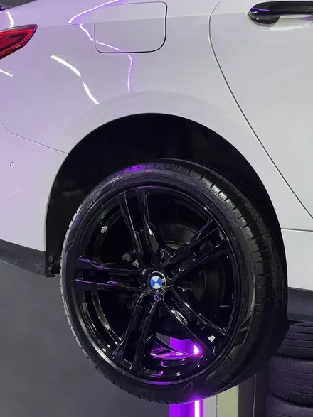 대구 휠복원 대구 휠도색 대구 자동차 휠수리 잘하는 곳 휠플레이 타이어 전문[BMW 218 순정 18인치 블랙유광 휠도색 작업입니다.] 대구 휠복원 성지 / 대구 서구 평리동