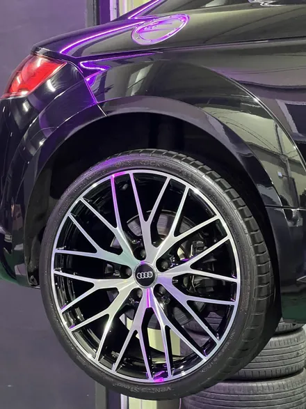 대구 휠복원 대구 휠도색 대구 자동차 휠수리 잘하는 곳 휠플레이 타이어 전문[아우디 TT 순정 20인치 블랙커팅 커스텀 작업입니다.] 대구 휠복원 성지 / 대구 서구 평리동