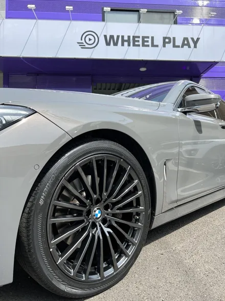 대구 휠복원 대구 휠도색 대구 휠수리 타이어 전문 휠플레이[BMW 7시리즈 순정20인치 고스트크롬 휠도색 작업입니다.] / 대구 서구 평리동