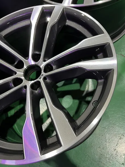 대구 휠복원 대구 휠도색 대구 휠수리 타이어 전문 휠플레이[BMW X6 순정 20인치 다이아몬드커팅 휠복원 작업입니다.] / 대구 서구 평리동
