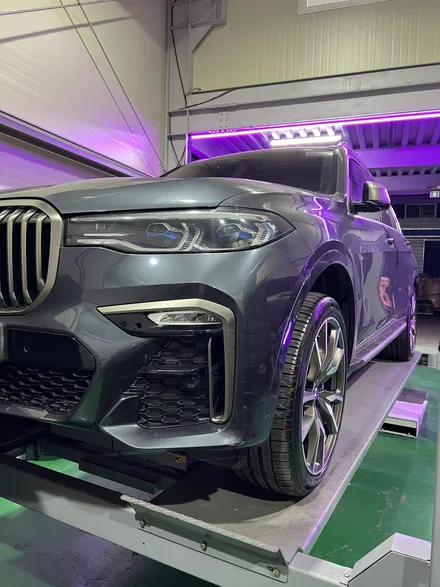 대구 휠복원 대구 휠도색 대구 자동차 휠도색 잘하는 곳 휠플레이 타이어 전문[BMW X7 순정 22인치 다이아몬드커팅 휠복원 작업입니다.] / 대구 서구 평리동