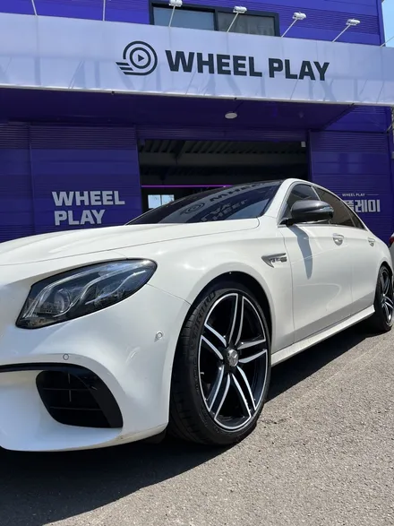 대구 휠복원 대구 휠도색 대구 휠수리 타이어 전문 휠플레이[벤츠 E63 AMG 순정 20인치 다이아몬드컷팅 휠복원 작업입니다.] / 대구 서구 평리동