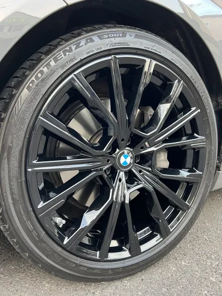 대구 휠복원 대구 휠도색 대구 휠수리 타이어 전문 휠플레이[BMW 7시리즈 순정 20인치 블랙펄유광 휠도색 작업입니다.] / 대구 서구 평리동