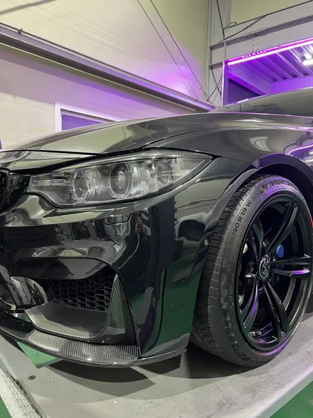 대구 휠복원 대구 휠도색 대구 자동차 휠수리 잘하는 곳 휠플레이 타이어 전문[BMW 4시리즈 순정 19인치 블랙반무광 매트블랙 휠도색 작업입니다.] / 대구 서구 평리동