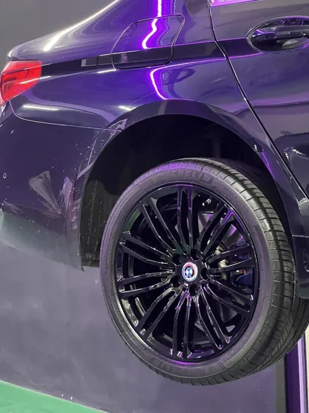 대구 휠복원 대구 휠도색 대구 자동차 휠수리 잘하는 곳 휠플레이 타이어 전문[BMW 5시리즈 순정 19인치 블랙펄유광 휠도색 작업입니다.] / 대구 서구 평리동