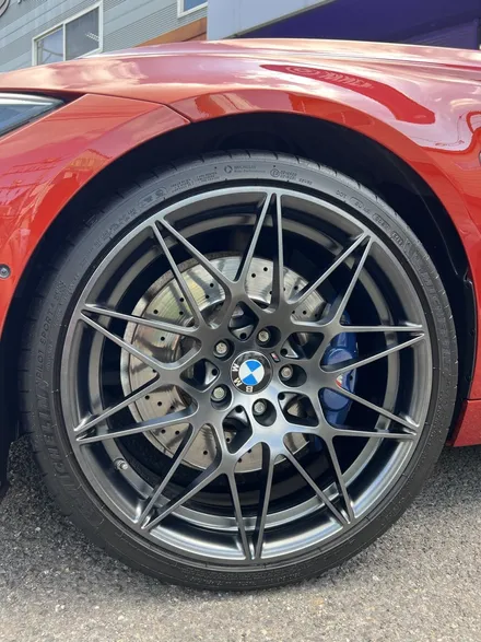 대구 휠복원 대구 휠도색 대구 자동차 휠수리 잘하는 곳 휠플레이 타이어 전문[BMW M3 순정 20인치 고스트크롬 무광 휠도색 작업입니다.] / 대구 서구 평리동