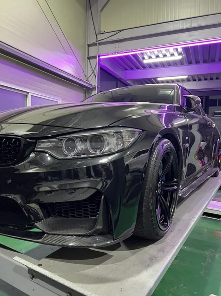 대구 휠복원 대구 휠도색 대구 자동차 휠수리 잘하는 곳 휠플레이 타이어 전문[BMW 4시리즈 순정 19인치 블랙반무광 매트블랙 휠도색 작업입니다.] / 대구 서구 평리동