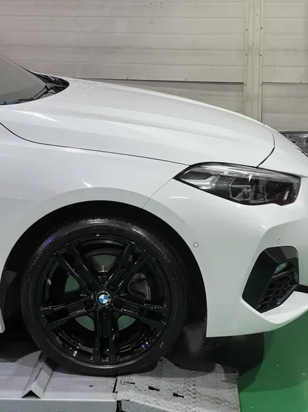 대구 휠복원 대구 휠도색 대구 자동차 휠수리 잘하는 곳 휠플레이 타이어 전문[BMW 218 순정 18인치 블랙유광 휠도색 작업입니다.] 대구 휠복원 성지 / 대구 서구 평리동