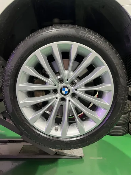 대구 휠복원 대구 휠도색 대구 자동차 휠수리 잘하는 곳 휠플레이 타이어 전문[BMW 5시리즈 순정 18인치 순정 휠복원 작업입니다.] / 대구 서구 평리동