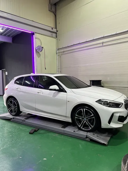 대구 휠복원 대구 휠도색 대구 휠수리 잘하는 곳 타이어 전문 휠플레이[BMW 1시리즈 순정 18인치 다이아몬드커팅 휠복원 작업입니다.] / 대구 서구 평리동