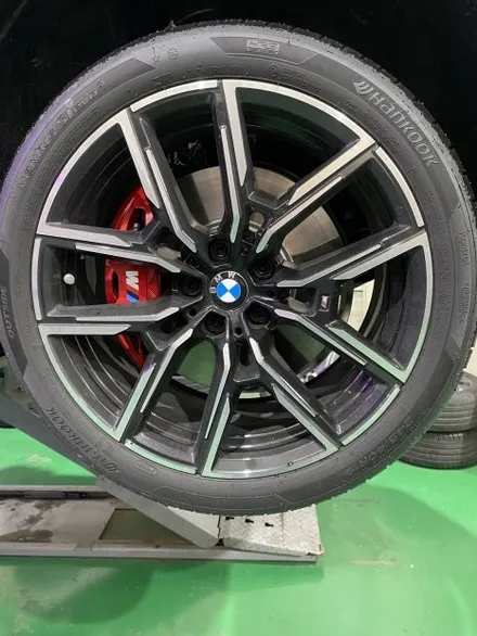 대구 휠복원 대구 휠도색 대구 자동차 휠수리 잘하는 곳 휠플레이 타이어 전문[BMW 4시리즈 G22 19인치 블랙유광 휠도색 작업입니다.] / 대구 서구 평리동