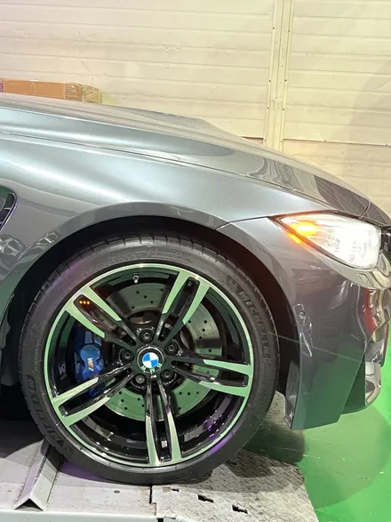대구 휠복원 대구 휠도색 대구 자동차 휠수리 잘하는 곳 휠플레이 타이어 전문[BMW M4 순정 19인치 다이아몬드커팅 휠복원 작업입니다.] / 대구 서구 평리동