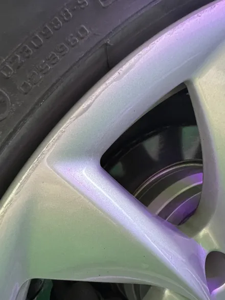 대구 휠복원 대구 휠도색 대구 휠수리 타이어 전문 휠플레이[BMW 4시리즈 순정 18인치 블랙펄유광 휠도색 작업입니다.] / 대구 서구 평리동