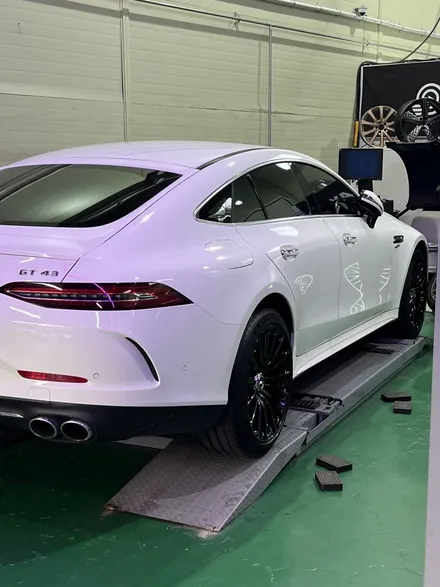 대구 휠복원 대구 휠도색 대구 자동차 휠수리 잘하는 곳 휠플레이 타이어 전문[벤츠 AMG GT43 순정 20인치 블랙펄유광 휠도색 작업입니다.] / 대구 서구 평리동
