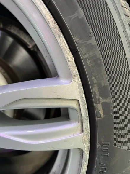 대구 휠복원 대구 휠도색 대구 자동차 휠수리 잘하는 곳 휠플레이 타이어 전문[BMW 5시리즈 순정 18인치 휠복원 작업입니다.] / 대구 서구 평리동
