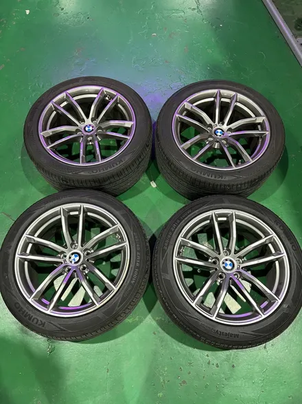 대구 휠복원 대구 휠도색 대구 자동차 휠수리 잘하는 곳 휠플레이 타이어 전문[BMW 5시리즈 순정 18인치 휠복원 작업입니다.] / 대구 서구 평리동