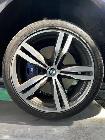 대구 휠복원 대구 휠도색 대구 자동차 휠수리 잘하는 곳 휠플레이 타이어 전문[BMW 6 GT 순정 20인치 블랙펄유광 휠도색 작업입니다.] / 대구 서구 평리동