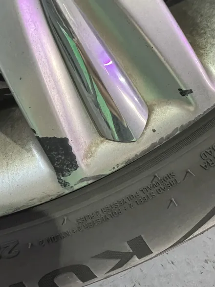 대구 휠복원 대구 휠도색 대구 자동차 휠수리 잘하는 곳 휠플레이 타이어 전문[제네시스 BH 순정 17인치 고스트크롬 휠도색 작업입니다.] / 대구 서구 평리동