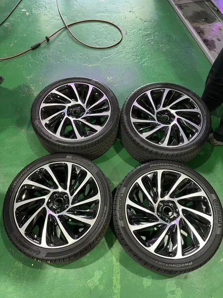 대구 휠복원 대구 휠도색 대구 자동차 휠도색 잘하는 곳 휠플레이 타이어 전문[BMW I8 순정 20인치 휠복원 작업입니다.] 대구 휠복원 성지 / 대구 서구 평리동