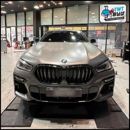 BMW X6 M50i 실내 커스터마이징 & 핸들 디자인 소개 / 경기 안산