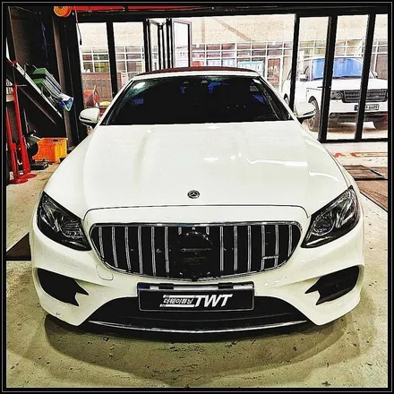 W213 전기형 → AMG 컨버전 + 카본 D컷 핸들로 업그레이드했어요 / 경기 안산