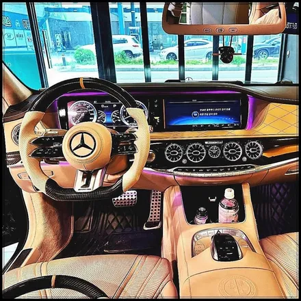 벤츠 마이바흐 S600 전기형 -> 후기형 컨버전 및 맞춤형 잠자리 핸들 장착 후기 / 경기 안산