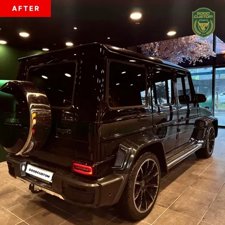 W463 벤츠 G350D W464 브라부스 신형개조후 발생하는 안개등 오류 해결 / 경기 안산