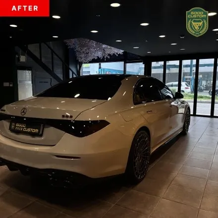 벤츠 W223 S500 차량 S63 AMG 으로 개조 - 랩핑 / 배기 / 외관 / 실내 / 경기 안산