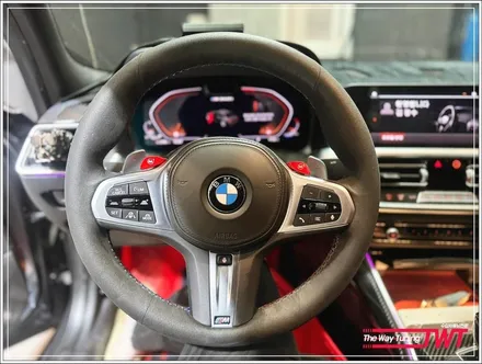 BMW X6 M50i 실내 커스터마이징 & 핸들 디자인 소개 / 경기 안산