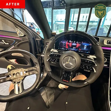 벤츠 W223 S500 차량 S63 AMG 으로 개조 - 랩핑 / 배기 / 외관 / 실내 / 경기 안산