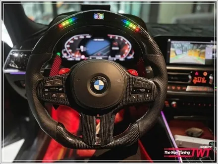 BMW X6 M50i 실내 커스터마이징 & 핸들 디자인 소개 / 경기 안산