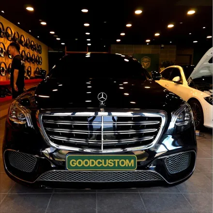 W222 2018년식 S클래스 벤츠 AMG 카본 핸들 교체 작업후기 / 경기 안산