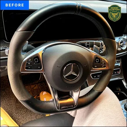 벤츠 AMG 핸들 W213 E클래스 교체 후기 카본 D컷 / 경기 안산
