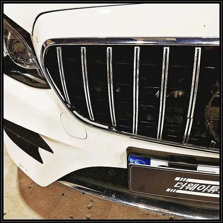 W213 전기형 → AMG 컨버전 + 카본 D컷 핸들로 업그레이드했어요 / 경기 안산