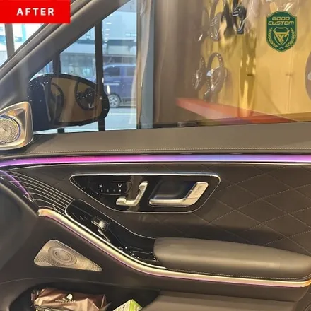 벤츠 W223 S500 차량 S63 AMG 으로 개조 - 랩핑 / 배기 / 외관 / 실내 / 경기 안산