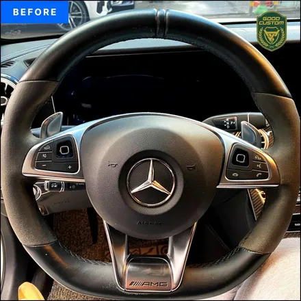 벤츠 AMG 핸들 W213 E클래스 교체 후기 카본 D컷 / 경기 안산