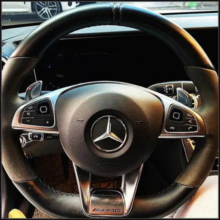 벤츠 W213 E클래스 실내 감성, AMG 핸들로 완성했습니다 / 경기 안산