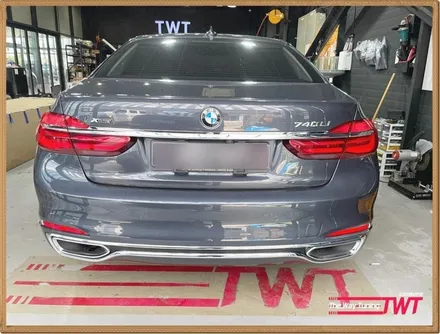 BMW 7시리즈 G11 → G12 LCI 컨버전 & 핸들 교체 작업 / 경기 안산