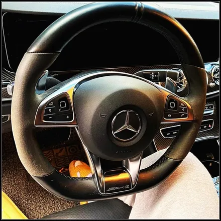 벤츠 W213 E클래스 실내 감성, AMG 핸들로 완성했습니다 / 경기 안산