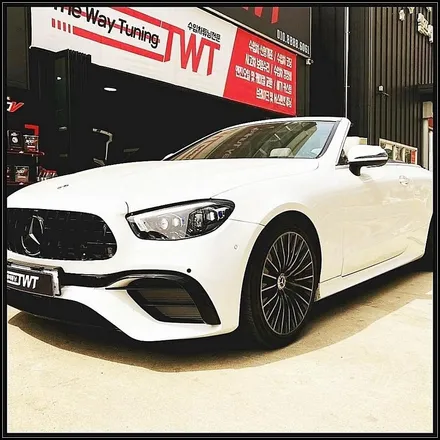 E클래스 W213 D컷 카본 핸들 교체 & 후기형 AMG 컨버전 후기 / 경기 안산
