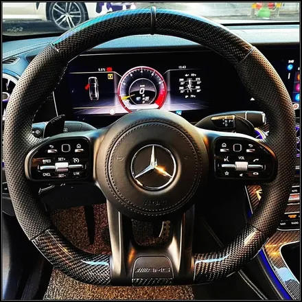 벤츠 W213 E클래스 실내 감성, AMG 핸들로 완성했습니다 / 경기 안산