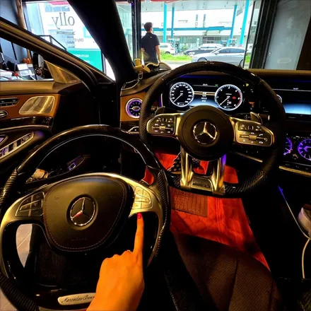 벤츠 S클래스 W222 20년식 AMG 카본 핸들 튜닝 후기 / 경기 안산