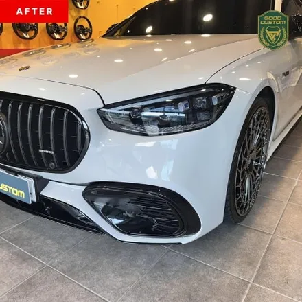 벤츠 W223 S500 차량 S63 AMG 으로 개조 - 랩핑 / 배기 / 외관 / 실내 / 경기 안산