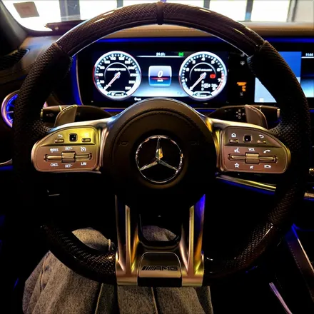 W222 2018년식 S클래스 벤츠 AMG 카본 핸들 교체 작업후기 / 경기 안산