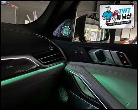 BMW X6 M50i 실내 커스터마이징 & 핸들 디자인 소개 / 경기 안산