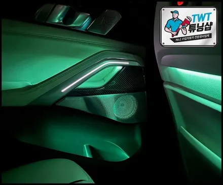 BMW X6 M50i 실내 커스터마이징 & 핸들 디자인 소개 / 경기 안산