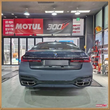 BMW 7시리즈 G11 → G12 LCI 컨버전 & 핸들 교체 작업 / 경기 안산
