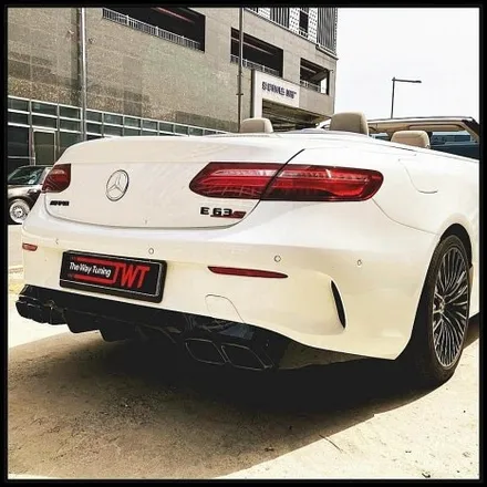 E클래스 W213 전기형 → 후기형 AMG 스타일 컨버전 & D컷 카본 핸들 교체 후기 / 경기 안산