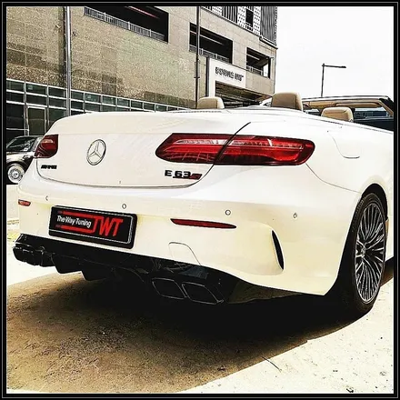 W213 전기형 → AMG 컨버전 + 카본 D컷 핸들로 업그레이드했어요 / 경기 안산